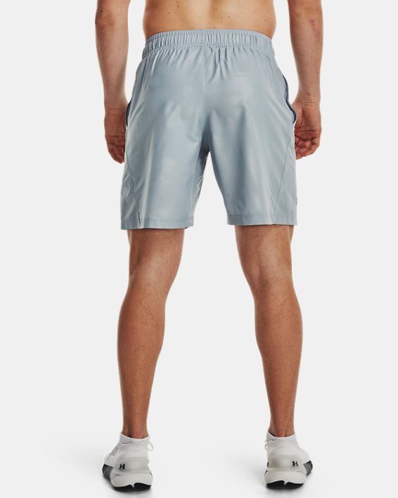 Men's UA Tech™ Woven Emboss Shorts in Blue image number 1